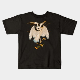 Triple Heron - 2 Kids T-Shirt